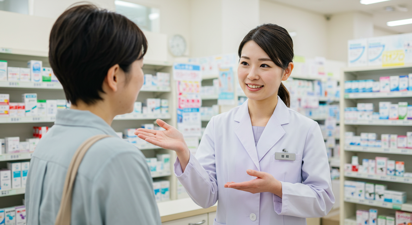 夜遅くまで営業だから安心！🌙仕事帰りにも立ち寄れるくつき薬局の営業時間