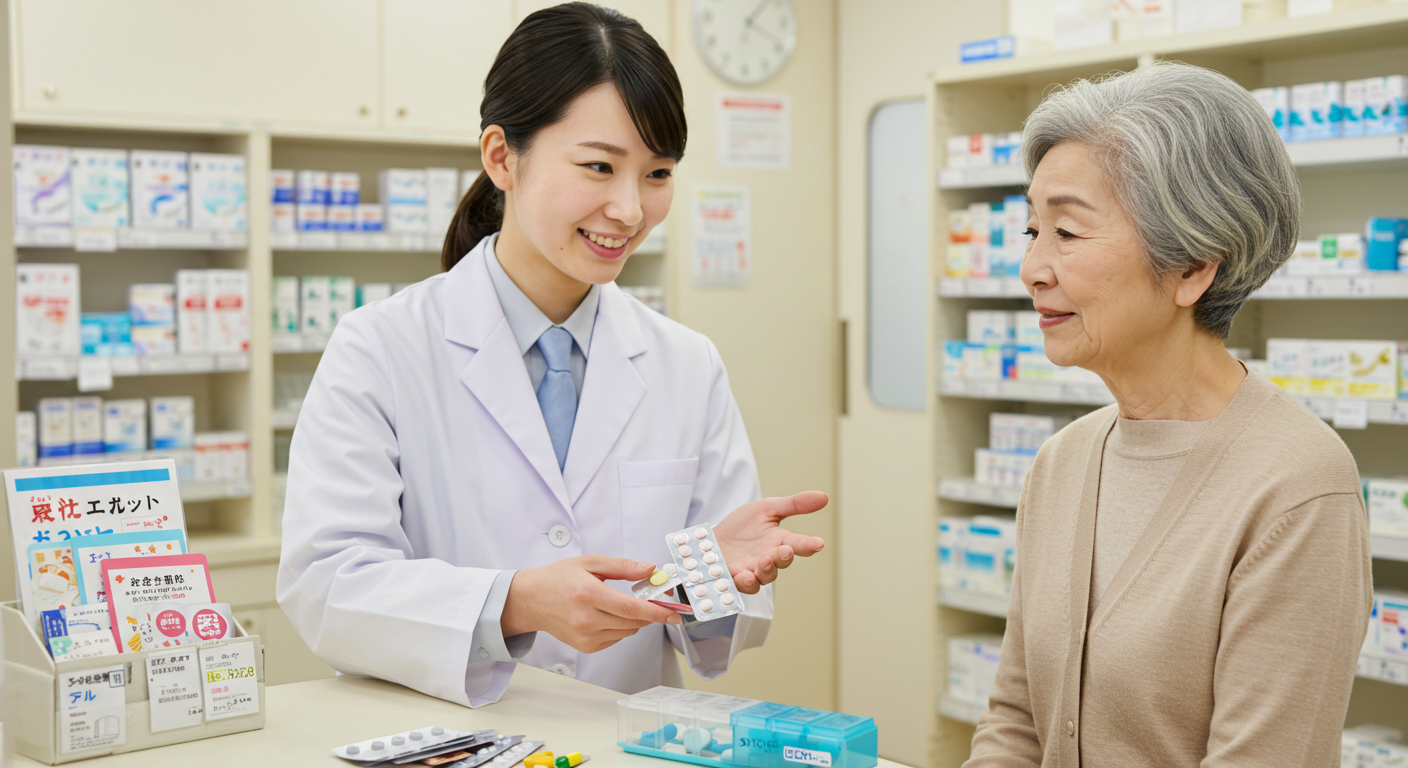 複数のお薬を飲んでいる方へ💊飲み合わせの不安を解消する方法