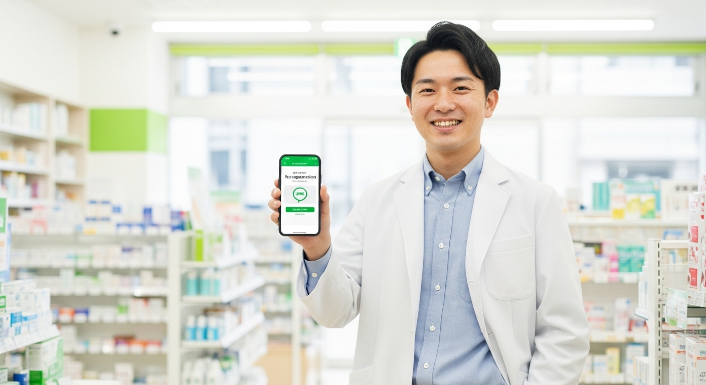 待ち時間ゼロ✨くつき薬局のLINE事前受付が便利すぎる！南茨木駅徒歩1分の新しい薬局体験