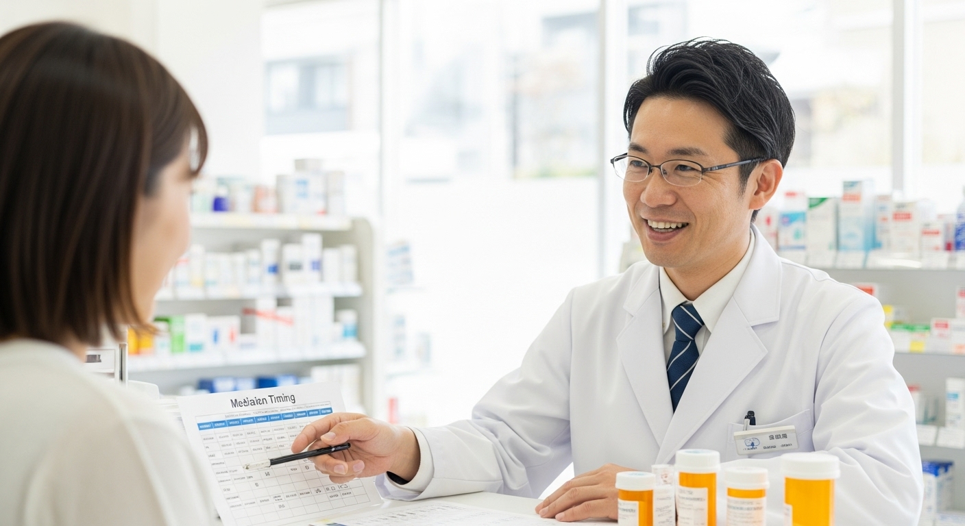 💊 薬を飲むタイミングはなぜ重要?食前・食後・食間の違いを徹底解説!