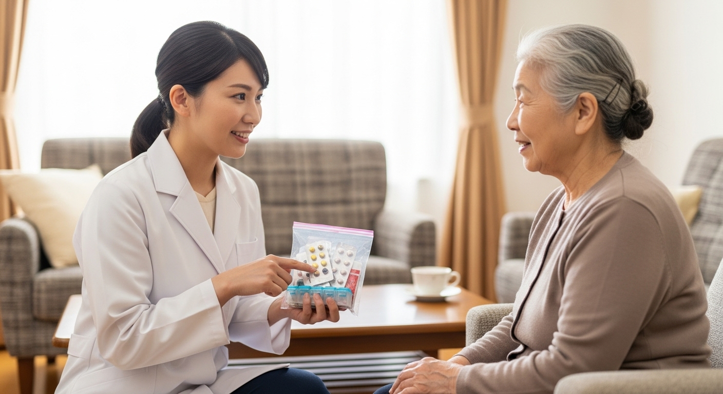 🏠在宅訪問サービスってどんな時に便利?具体的な事例とくつき薬局の安心サポート