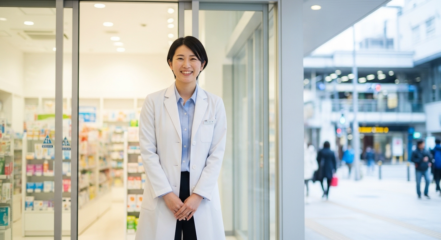 🌟 南茨木駅徒歩1分！平日19時30分まで営業で仕事帰りも安心「くつき薬局」