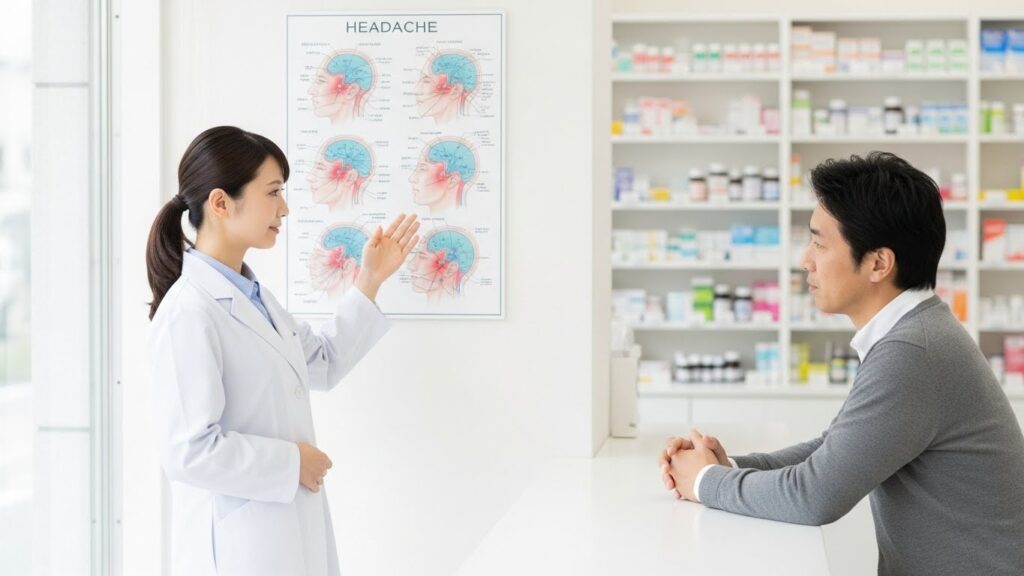 頭痛・吐き気・熱なし：症状別・市販薬の選び方ガイド😊